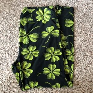 lularoe St Patricks Day leggings OS